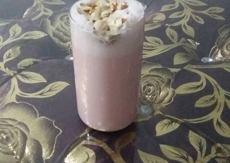 Badam rose milk