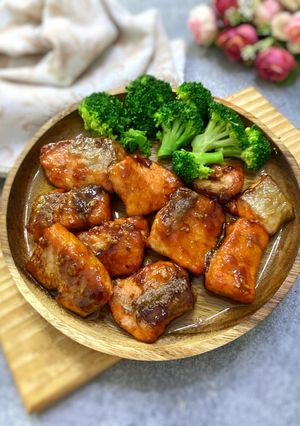 Foto resep Salmon Panggang Teriyaki