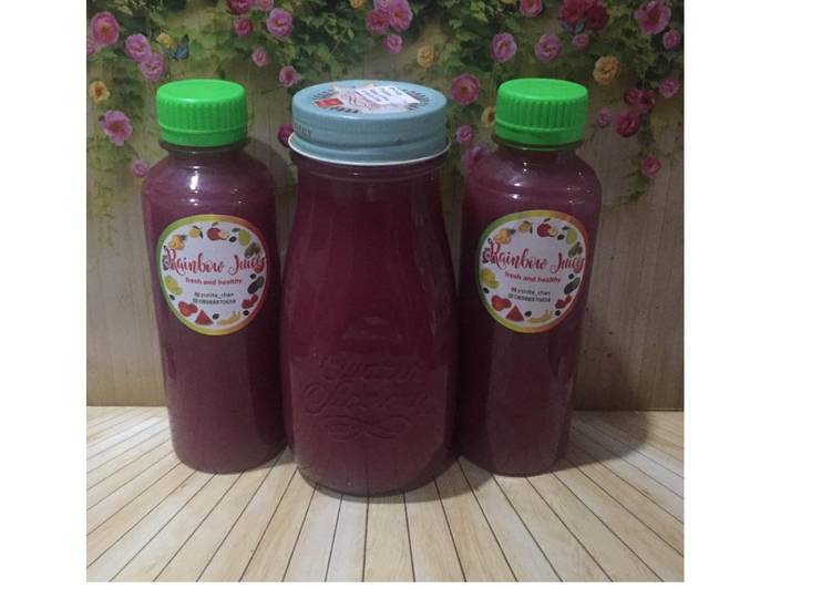 Bagaimana Membuat Diet Juice Melon Purple Cabbage Pineapple Anti Gagal