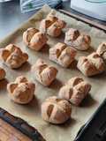 Weizen-Dinkel-Vollkorn Brötchen