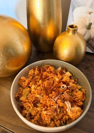 Una foto de Cuscús de gazpacho