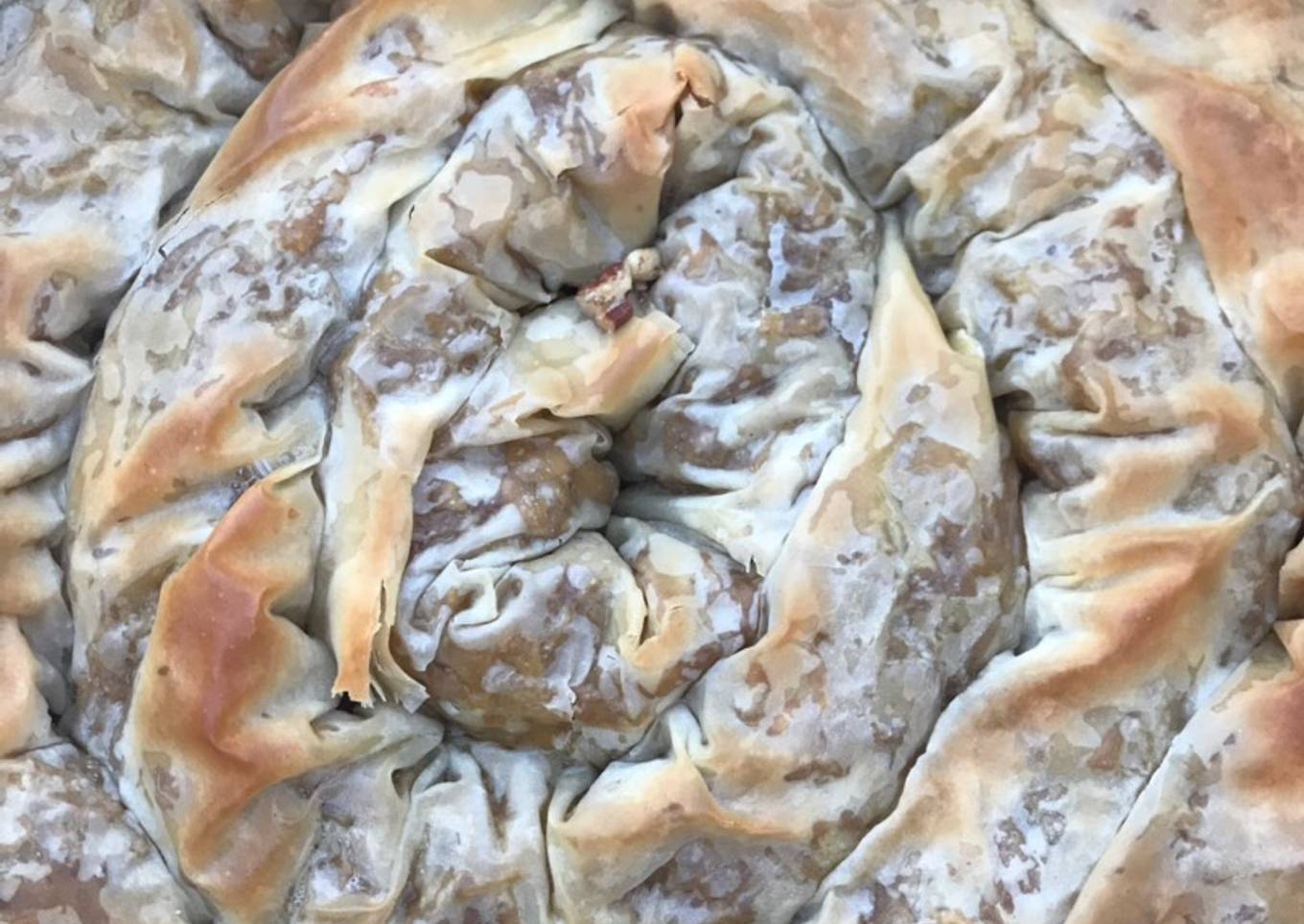 Postre de masa filo y calabaza (receta búlgara)