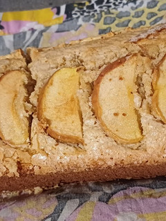 Una foto de Budín de avena y manzana