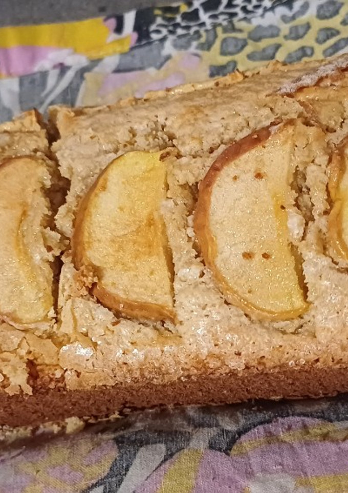 Una foto de Budín de avena y manzana