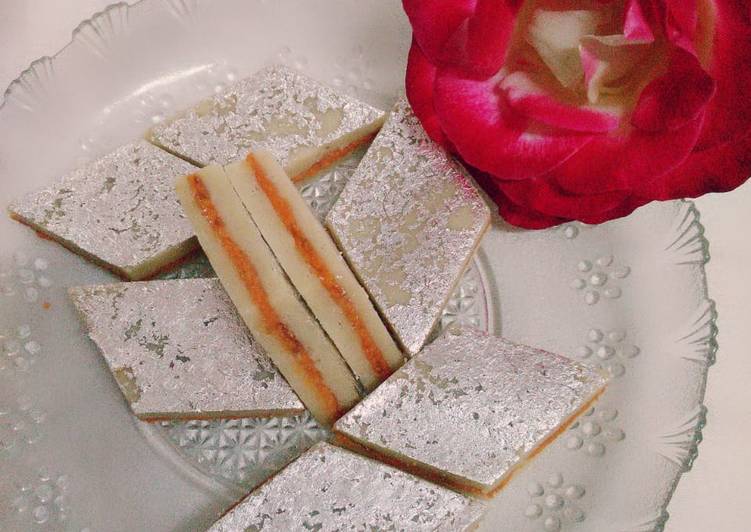 Sandwich Gulukand kaju katli