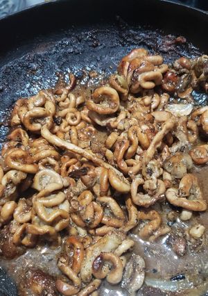Una foto de Chinchulines de cabrito al disco