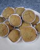 Cupcake de avena y canela