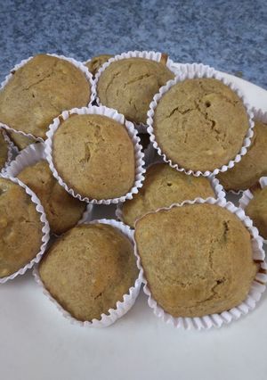 Una foto de Cupcake de avena y canela