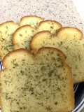 Buttered bread