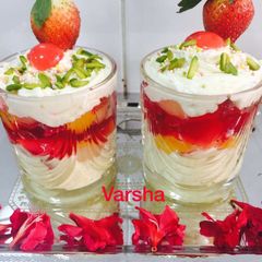 A picture of Fruits Jelly Pudding.