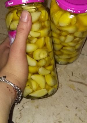 صورة لوصفة طريقة الاحتفاظ بثوم لاطول مدة ممكنة