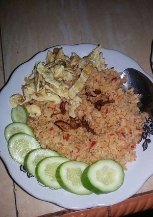 Foto resep Nasi goreng merah