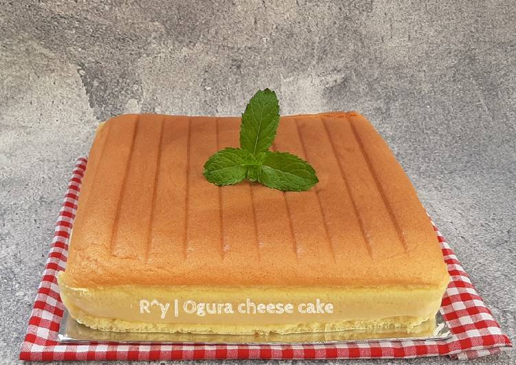 Resep Ogura Cheese Cake Anti Gagal