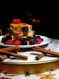 Baked Berry Berry Pancakes