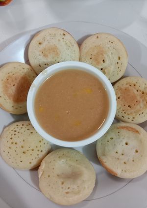 Foto resep Serabi kuah nangka