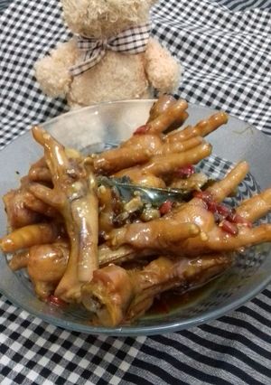 Foto resep Ceker pedas manis