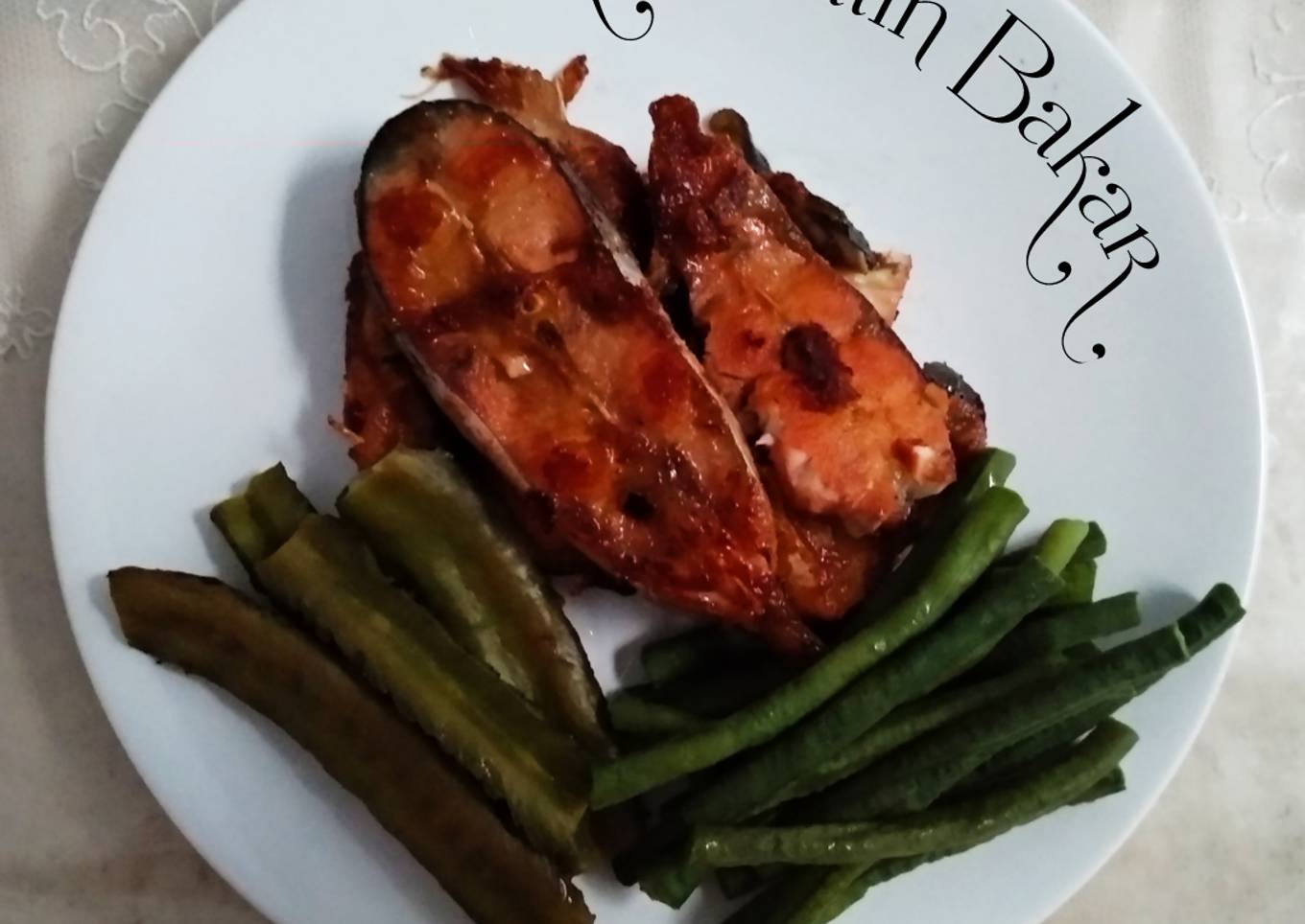 Ikan Patin bakar teflon
