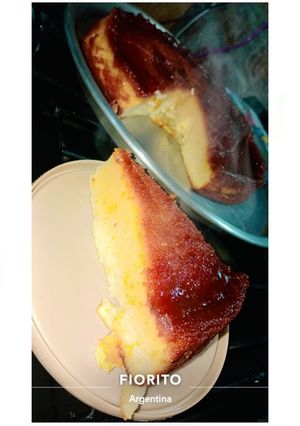 Una foto de Budín de pan 💕