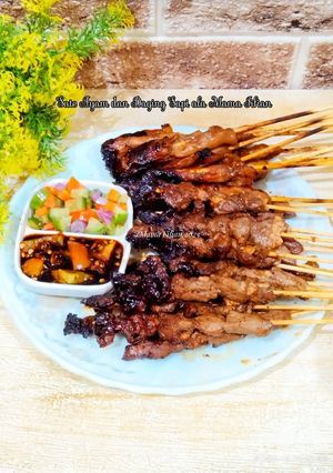 Foto resep Sate Ayam dan Daging Sapi Ala Mama Fifian