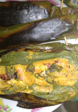 Foto resep Pepes teri basah