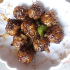 A picture of Leftover Chapati Manchurian.