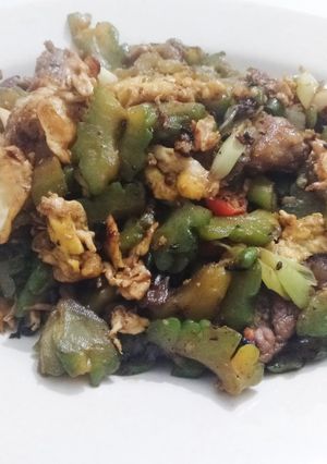 Foto resep Pare telur cah Sapi