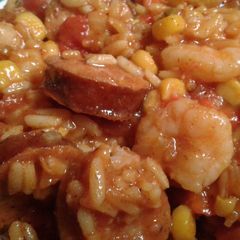 A picture of Creole Jambalaya.
