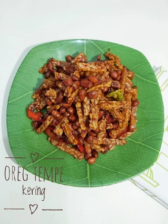 Langkah Gampang Membikin Resep Oreg tempe kering pedas manis yang Bikin Ngiler Anti Ribet, Sempurna