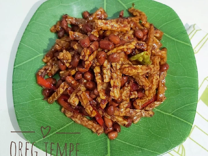 Langkah Gampang Membikin Resep Oreg tempe kering pedas manis yang Bikin Ngiler Anti Ribet, Sempurna