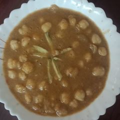 A picture of Pindi Chole.