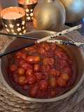 Cherries caramelizados con jengibre!!!!