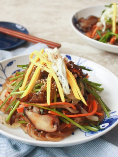 Foto resep Japchae Bihun goreng resep asli korea