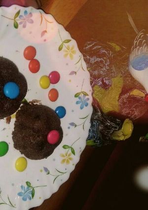 A picture of Nutela cup cake.