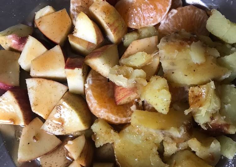 Simple Way to Prepare Super Quick Homemade Fruit chaat