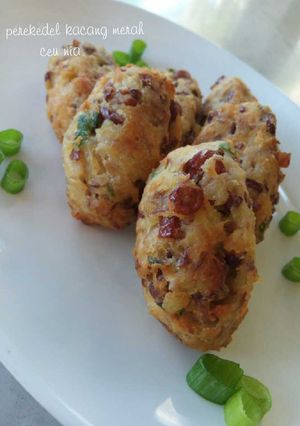Foto resep Perekedel Kacang Merah #rabubaru