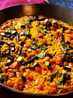Una foto de Arroz seco de verduras ❤️❤️
