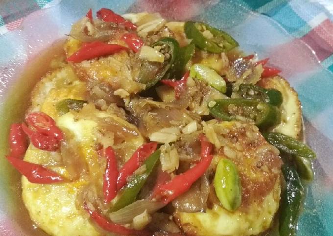 Asem-Asem Telur Ceplok