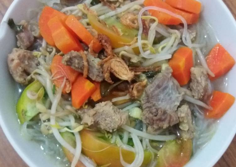 Cara Praktis Menyiapkan Soto Daging Sapi Anti Gagal