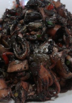 Foto resep Oseng Cumi Hitam