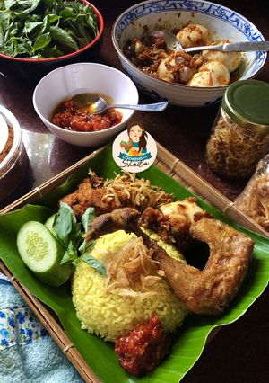 Foto resep Nasi Kuning (Cocok untuk buat Jualan loh! Cara Tradisional “Diaroni”)