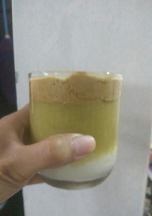 Foto resep Avocado dalgona coffe