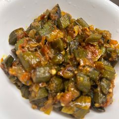 A picture of Bhindi masala.