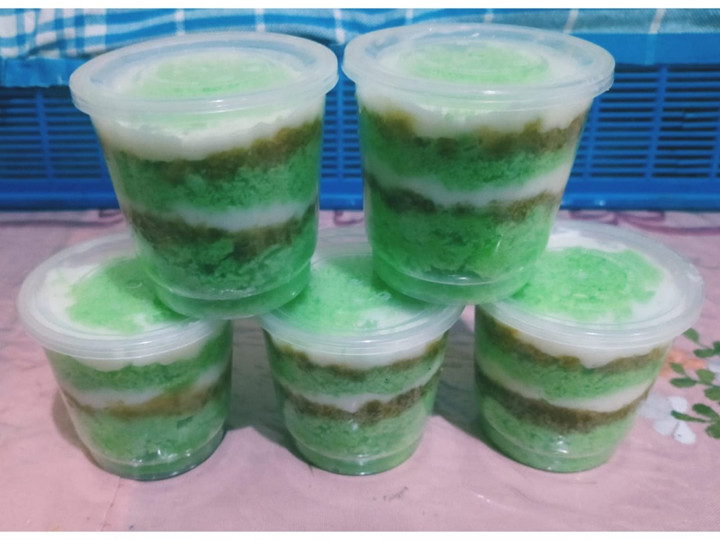 Resep Klepon Cake Cup, Lezat