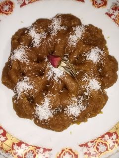 عکسی از دستور حلوا با شیره انگور