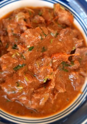 A picture of Beef curry.
