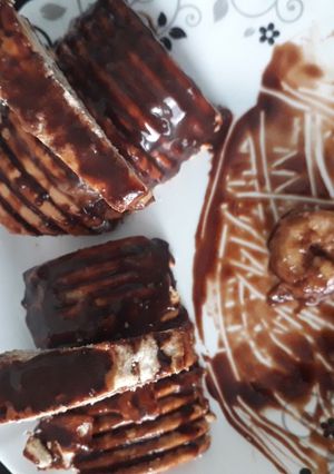 A picture of Biscuit cake.