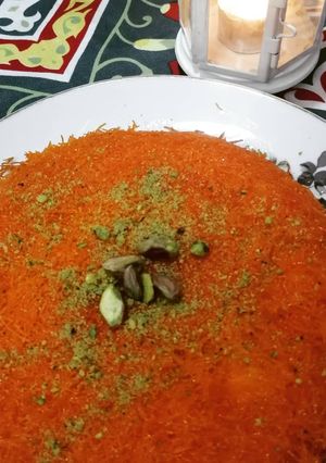 صورة لوصفة كنافة جبن