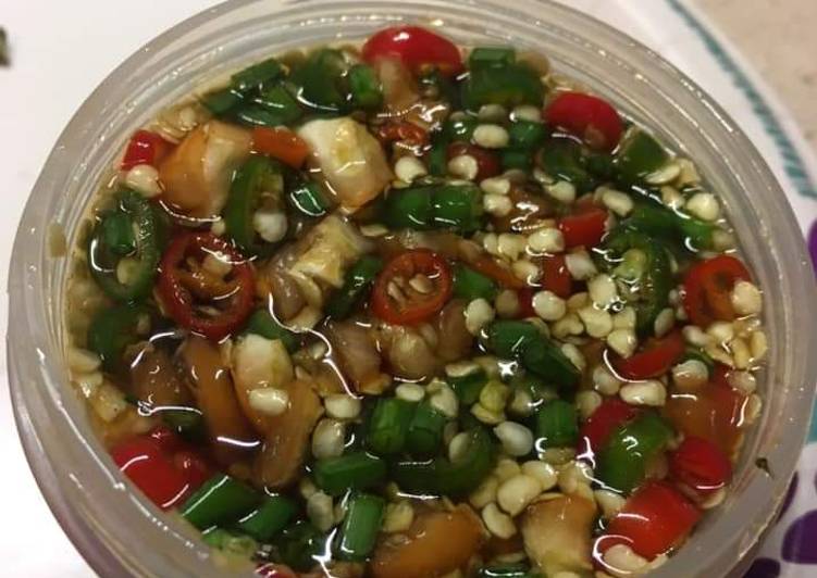 Recipe of Super Quick Homemade Prik Nam Pla