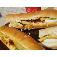 A picture of Liver baguette.