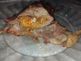 Vacío relleno a la parrilla